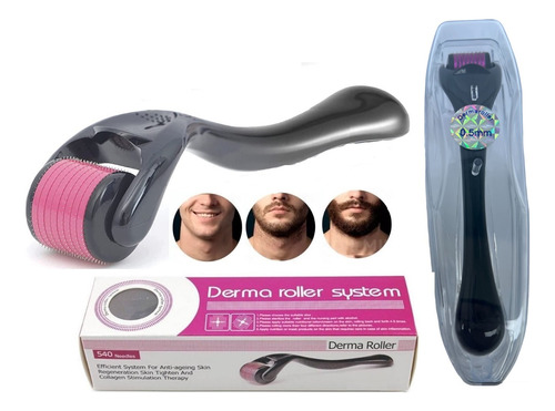 6 Minoxidil Espuma Foam 1 Dermaroller Barba Cabello Minov136