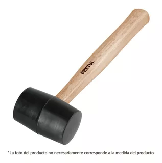 Martillo Mazo De Goma 8oz Pretul