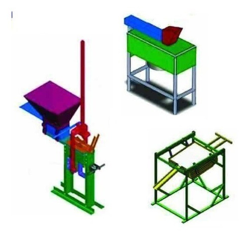Projeto Fabrica De Tijolo Ecológico Completo Mais Brindes