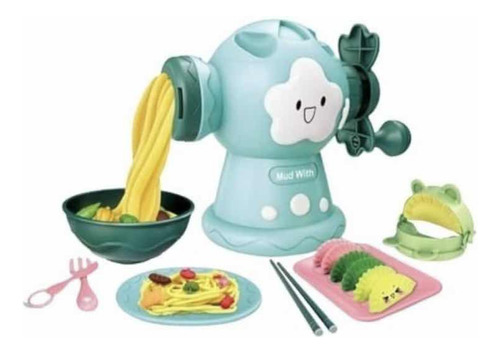 Juego Niños Maquina De Fideos Plasticina Masa Mágica Juguete