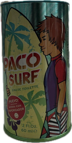Perfume Hombre Paco Surf Lata 60ml Edt