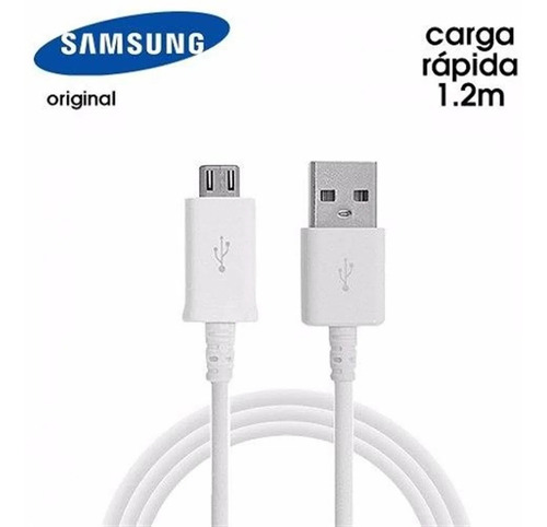 Imagen 1 de 2 de Cable Cargador Usb Datos Samsung Original Oem