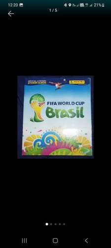 Álbum Panini Mundial Futbol Brasil 2014