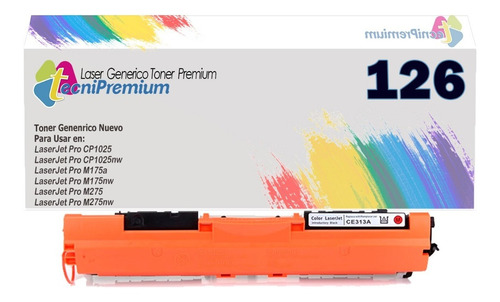 Toner 126 Para  Cp1025 Cp1025nw M175a M175nw M275 | Generico