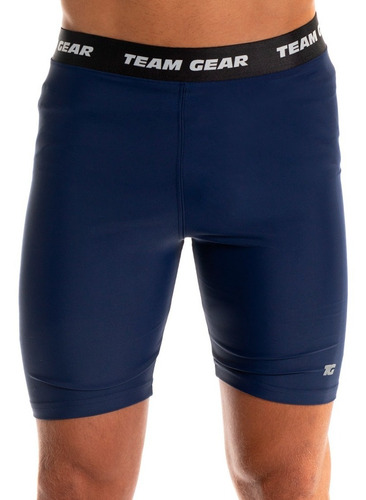 Imagen 3 de 4 de Calza Corta Team Gear Lisa C/ Cintura Hombre Training