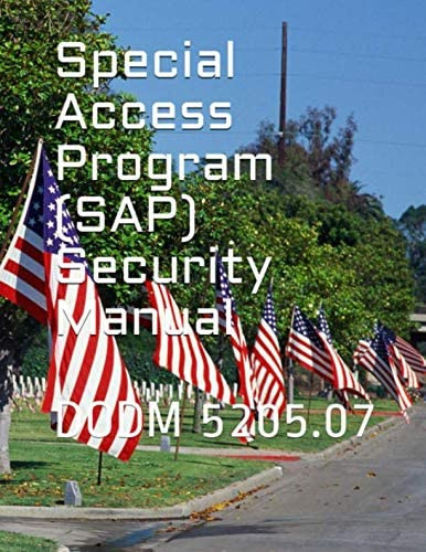 Libro:  Special Access Program (sap) Security Manual: Dodm