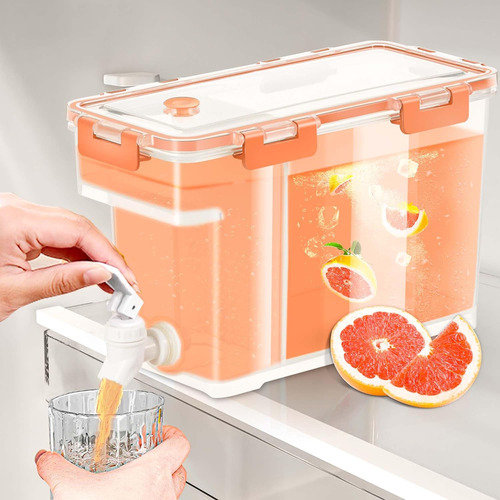 Livesgoods Dispensador De Bebidas De 1 Galón Para Refrigerad