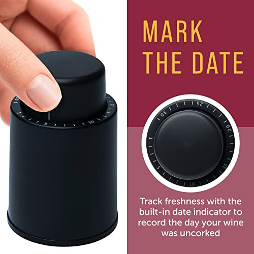 Tapn De Vino Al Vaco - Preservador De Vino Con Bomba De Vaco