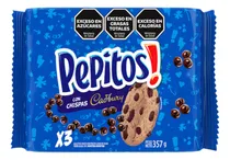 Comprar Galletas Con Chips De Chocolate Pepitos 357 Grs Pack X3.