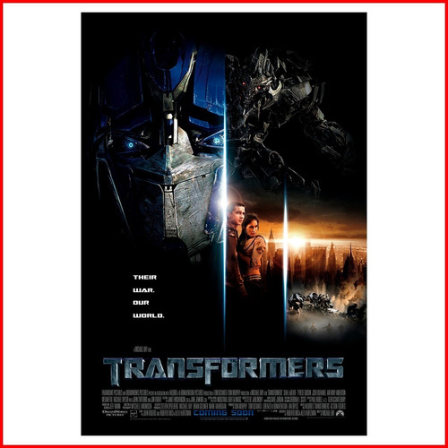 Poster Película Transformers 2007 #7 - 40x60cm
