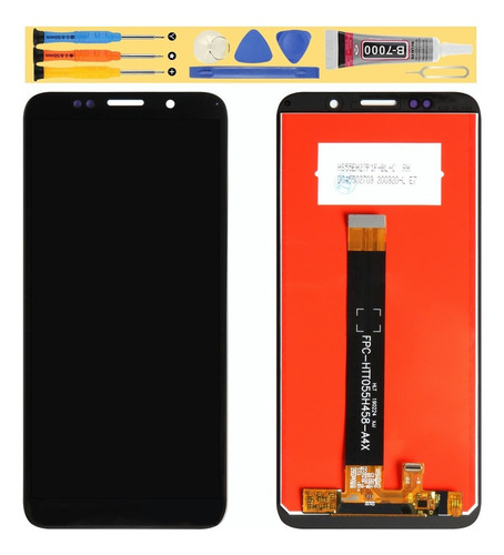 Sjpm Pantalla Completa Lcd Táctil Para Motorola Moto E6