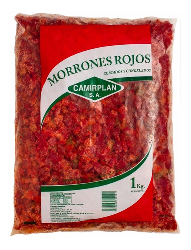 Morrón Picado Congelado 1 Kg - Camirplan De La Quinta