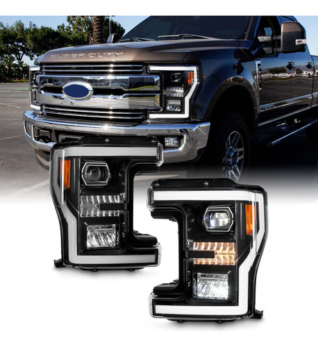 Para Ford Superduty Full Led Drl Señal Secuencial Funcion