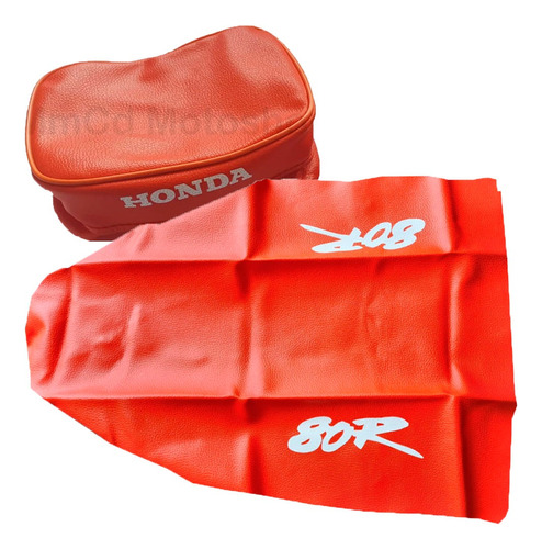 Tapizado Funda + Bolso Cartuchera Honda Xr80r Xr 80 Xr80 93 