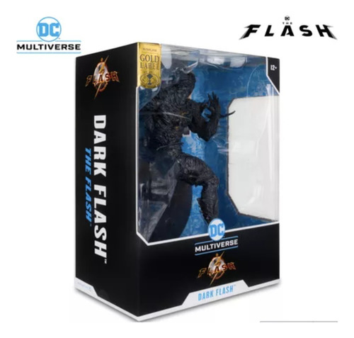 Figura Dark Flash Dc Deluxe Edition Gold Label