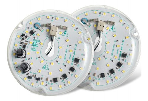 Ledytech Paquete De 2 Luces Led De Reacondicionamiento De 3.