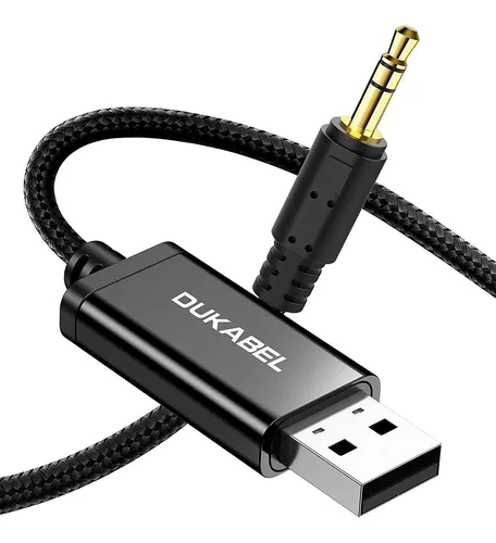 Adaptador Usb A Jack 3.5mm Para Pc, Ps4, Ps5 (1.2m De Largo)