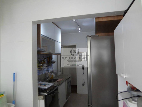 Imagem 5 de 10 de Apartamento Charmoso, Num Elegante Bairro Residencial À Venda, Vila Boa Vista, Santo André. - Ap0013