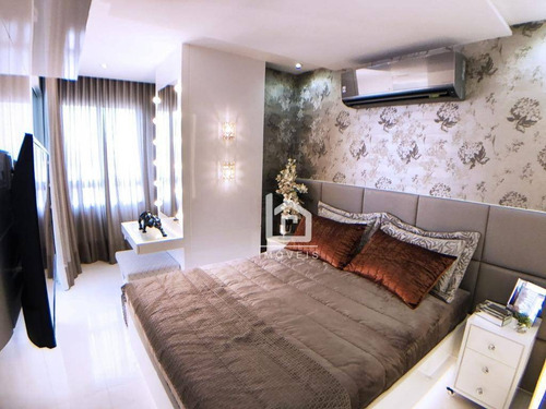 Imagem 5 de 20 de Lindo Apartamento Montado E Decorado No Sistema De Porteira Fechada, Na Quadra Do Mar Da Praia Da Costa! - Ap0258