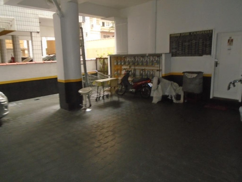 Kitnet Com 1 Dormitório À Venda, 24 M² Por R$ 190.000,00 - Boqueirão - Santos/sp - Kn0152