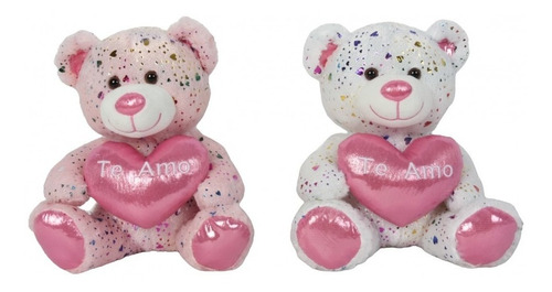 Peluche Oso Amor Brillante Cute San Valentín Amor Amistad