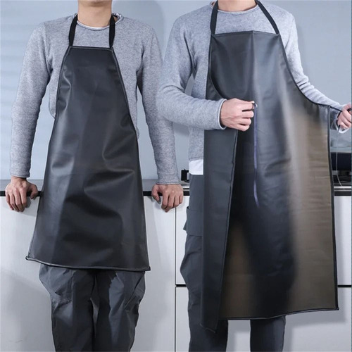 Delantal De Cocina De Pvc Para Carnicería Acuática Y Comida,