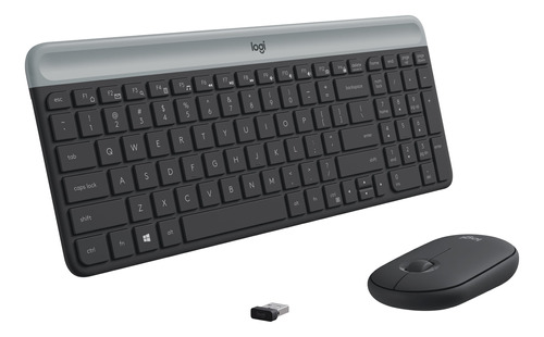 Logitech Slim Wireless Keyboard And Mouse Combo: Diseño Comp