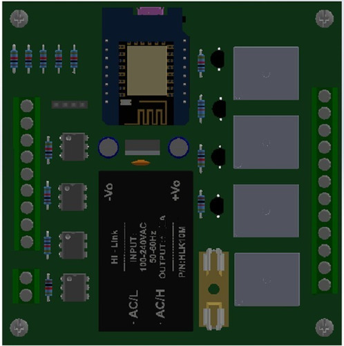 Imagen 3 de 3 de Shield Plc Hexa-wifi Esp8266 Salida Rele (arduino)