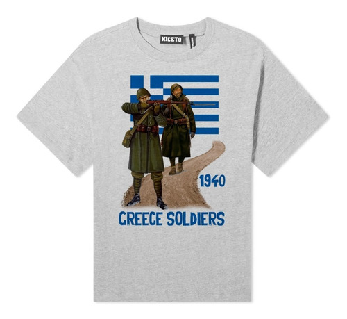 Remera Soldado Griego Unica 