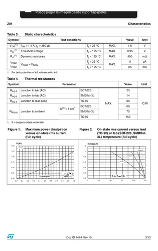 Z0109NN0,135 WeEn Semiconductors - Triac | 800V; 1A; SOT223; Igt: 10mA; Ifsm: 12.5A; 4Q; sensitive gate; Z0109NN0.135 | Transfer Multisort Elektronik Z0109NN0,135 WeEn Semiconductors - Triac | 800V; 1A; SOT223; Igt: 10mA; Ifsm: 12.5A; 4Q; sensitive gate; Z0109NN0.135 | Transfer Multisort Elektronik