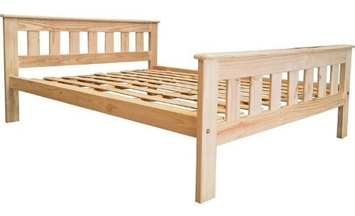 Cama 2y 1/2 Plazas Pino Super Reforzado 1,40x190 Ahora 12/18