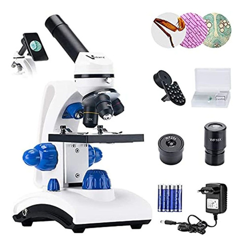 Kit De Microscopio Para Principiantes Vanstarry 40x-1000x Pa