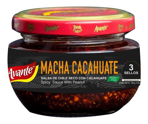 Salsa Macha Cacahuate Avante 100g