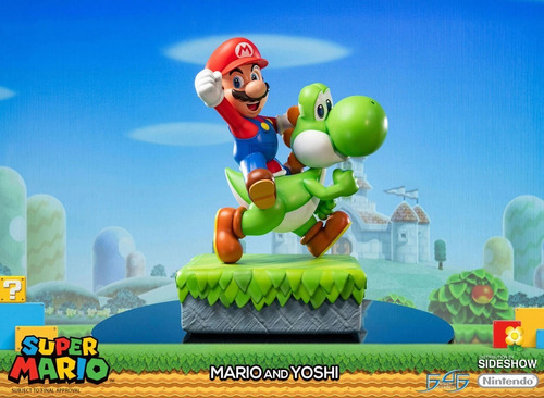 Mario And Yoshi Statue First 4 Figures
