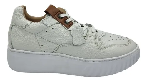Tenis Blancos Dama Sneakers Suela Ultraligera Fabian Arenas