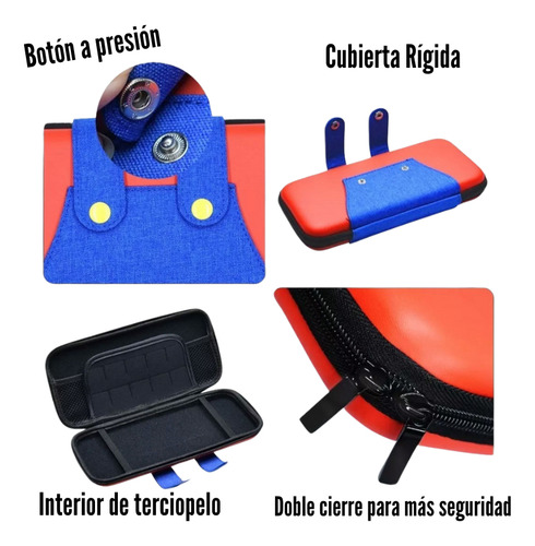 Funda Protectora De Lujo Nintendo Switch - Super Mario Bros