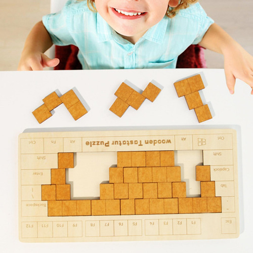 Rompecabezas De Madera Para Niños Pequeños, Rompecabezas