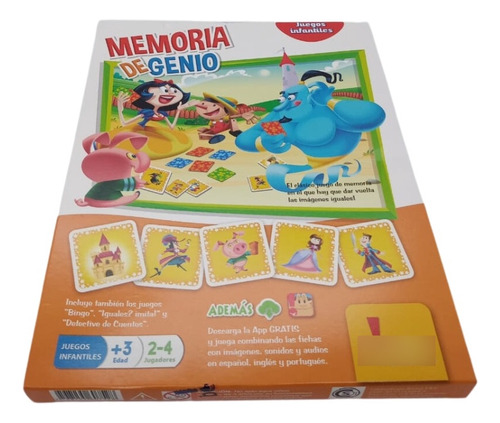 Juego De Mesa Memoria De Genio Bontus