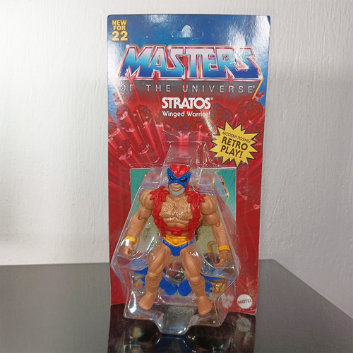 Masters Of The Universe Origins Figura De Acción Stratos (Usado)