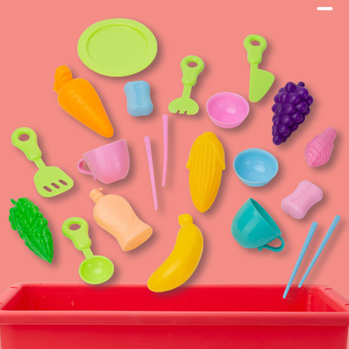 1 Juego De Juguetes Para Lavar Platos, Juego De Simulación D