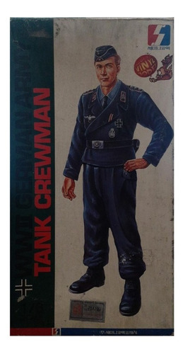 Wwii Tank Crewman Soft Vinyl Model Kit 5000 Milouhobbies