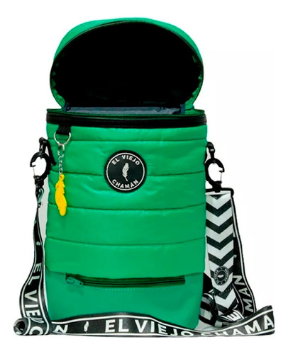 Bolso Matero Mochila Morral El Viejo Chaman Cusco Verde Jade