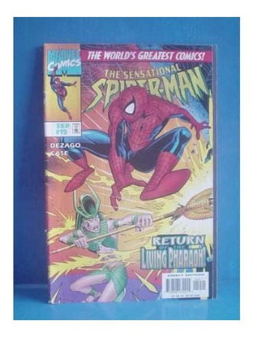 The Sensational Spiderman 19 Marvel Comics Ingles