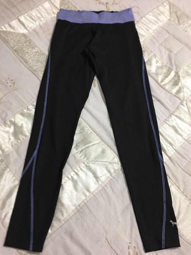 Victoria Secret Leggins Para Dama Talla S-p Color Negro