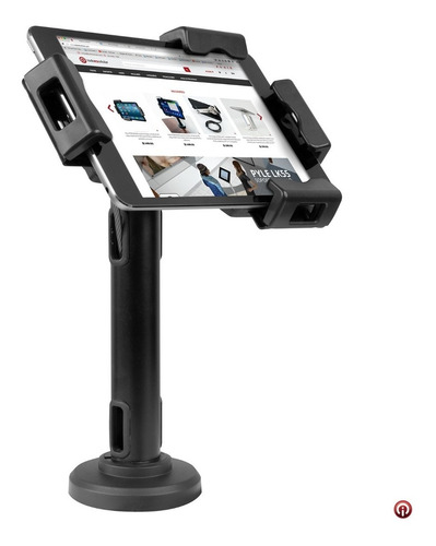Soporte Fijo Seguridad Para iPad Tablet Chicote Acero Llave