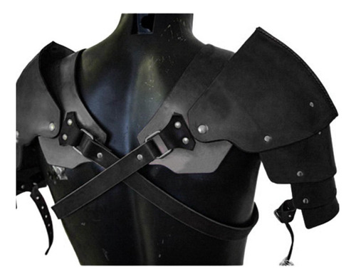 2 Hombro Medieval Pauldron Pirate Steampunk Para Negro