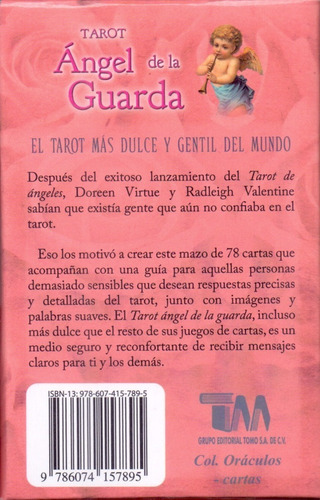 Imagen 2 de 4 de Tarot Ángel De La Guarda (libro + 78 Cartas)