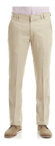 Pantalon Hombre Recto Slim Liso Casual Vittorio Forti