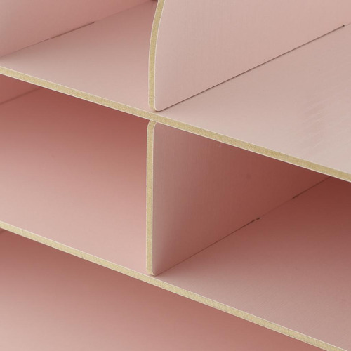 Soporte Para Caja De Almacenamiento De Artículos Rosado