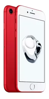 Apple iPhone 7 Plus 128gb Rojo Cargador Cable Glass Funda